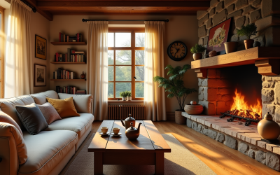 Secrets bien gardés pour une maison confortable et chaleureuse